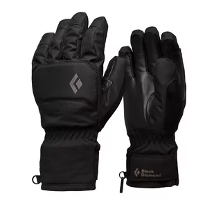 Męskie Rękawiczki BLACK DIAMOND MISSION GLOVES BD801916-0002 – Czarny - Odzież trekkingowa męska - miniaturka - grafika 1