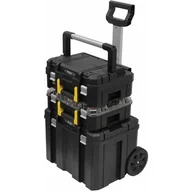Wózki magazynowe - Stanley Fatmax Wózek warsztatowy 3 moduły FMST1-80103 Wózek modułowy z uchwytem - miniaturka - grafika 1