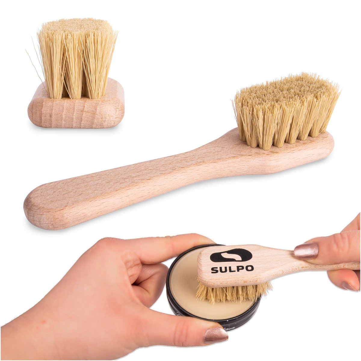 SZCZOTKA do butów MAZAK do nakładania pasty