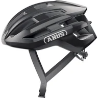 Kaski rowerowe - Abus PowerDome Shiny Black L Kask rowerowy - miniaturka - grafika 1