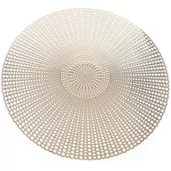 Obrusy i serwetki - Mata Podkładka Złota Na Stół Serweta 40 cm - miniaturka - grafika 1