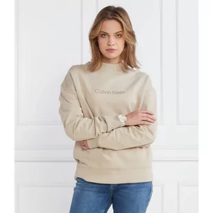 Calvin Klein Bluza HERO LOGO | Regular Fit - Bluzy damskie - miniaturka - grafika 1