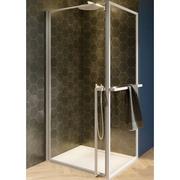 Kabiny prysznicowe - Riho Lucid GD201 kabina prysznicowa 90x80 cm prostokątna biały mat/szkło przezroczyste G005010122 - miniaturka - grafika 1