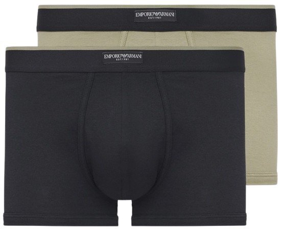 EMPORIO ARMANI UNDERWEAR ORYGINALNE BOKSERKI MĘSKIE 2-PACK BOX XXL
