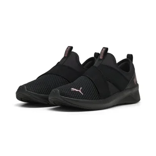 Damskie wsuwane buty do biegania SOFTRIDE Harli PUMA Black Rose Gold Metallic - Sport OUTLET - miniaturka - grafika 1