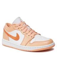 Sneakersy damskie - Sneakersy Nike Air Jordan 1 Low DC0774 801 Pomarańczowy - miniaturka - grafika 1