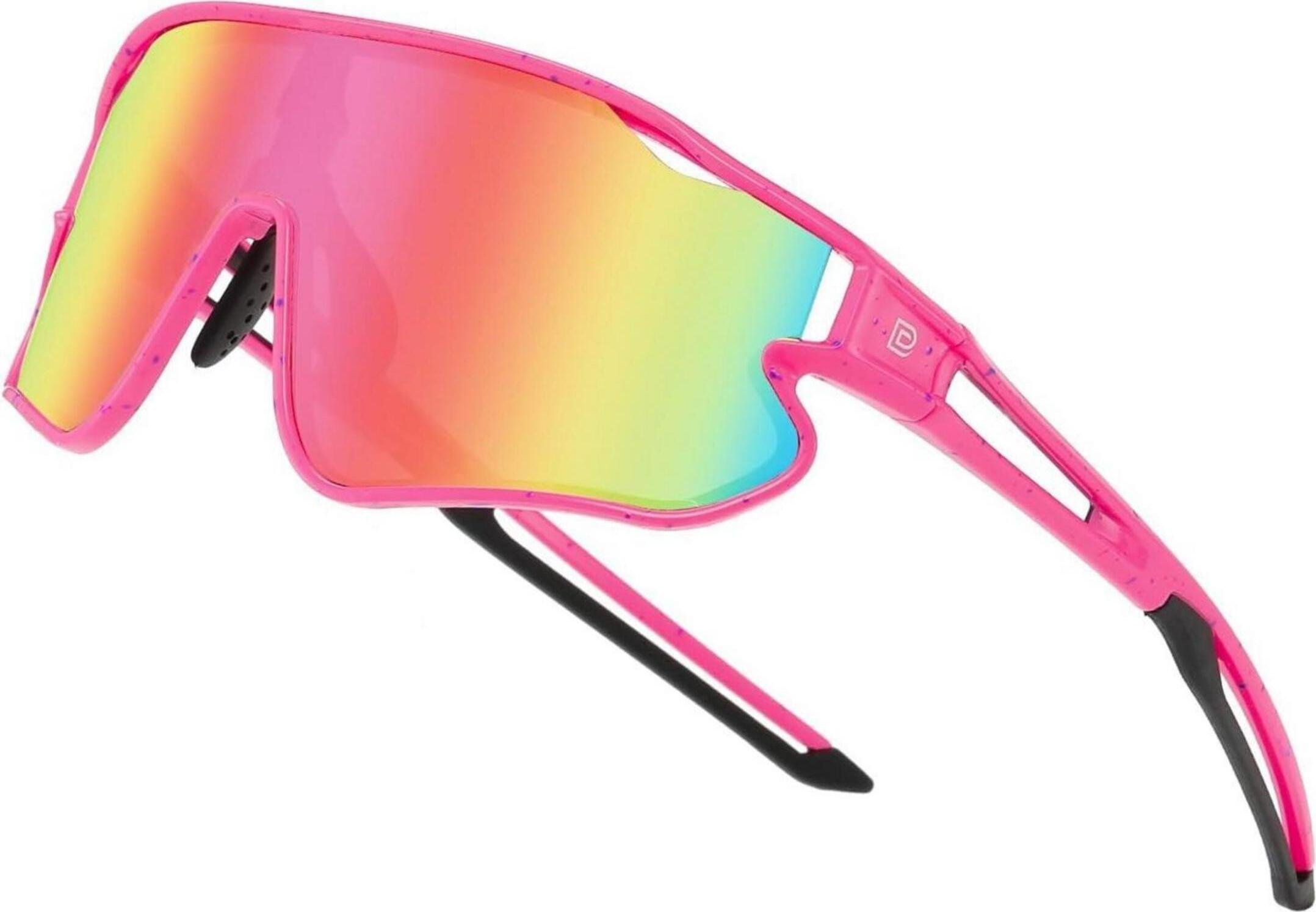 DUCO dziecięce okulary przeciwsłoneczne UV400 sportowe rowerowe okulary przeciwsłoneczne chłopcy dziewczynki DK268