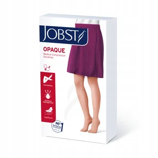 JOBST OPAQUE podkolanówki uciskowe długie CCL2 naturalny, rozmiar 4 ZP - Bielizna lecznicza - miniaturka - grafika 2