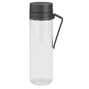 Brabantia 148842 - butelka na wodę make   take z sitkiem - 0,5l - dark grey kod: 14 88 42 - Inne naczynia kuchenne - miniaturka - grafika 1