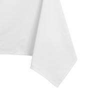 Obrusy i serwetki - DecoKing - Obrus bawełniany Biały PURE 140x180 - miniaturka - grafika 1