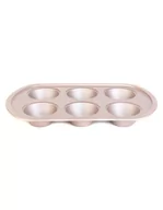 Formy do ciast - Forma do pieczenia muffinek non-stick Salter Metallic, 31,8 x 19 x 3,5 cm - miniaturka - grafika 1