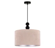 Lampy sufitowe - Duolla - Żyrandol na lince LYON 1xE27/15W/230V śr. 40 cm beżowy - miniaturka - grafika 1
