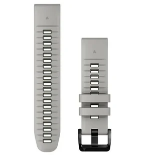 Garmin QuickFit 22 silikon (mglisty szary/ciemnozielony) - Akcesoria do zegarków - miniaturka - grafika 1