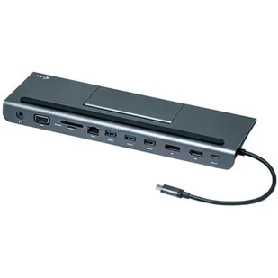 I-TEC I TEC Stacja dokująca USB C 3× 4K LCD + zasilacz 112W C31FLATPLUS112W - Gadżety USB - miniaturka - grafika 4