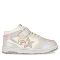 Buty dla dziewczynek - Sneakersy ZigZag Z242304 Srebrny - miniaturka - grafika 1