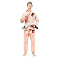 Kimona, stroje i obuwie - Kimono/Gi do BJJ dla dzieci Ground Game Ninja brzoskwiniowe - miniaturka - grafika 1