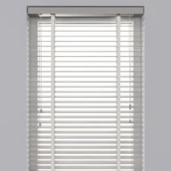 Żaluzje - Trendiy Decosol Żaluzje drewniane, 50 mm, 60x180 cm, białe - miniaturka - grafika 1