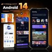 Telefony komórkowe - Oukitel WP23 Plus 8/256GB Czarny - miniaturka - grafika 1