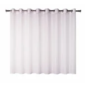 Firany - Firanka z kółkami DIANA 290 x 160 biała - miniaturka - grafika 1