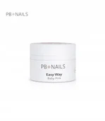 Utwardzacze do paznokci - PB Nails, Żel budujący Easy Way Baby Pink, 50 g - miniaturka - grafika 1