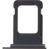 Części serwisowe do telefonów - Tacka, slot na kartę SIM do iPhone 15, czarna ORG - miniaturka - grafika 1