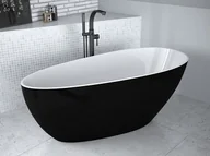 Wanny - Besco Goya XS 142x62 biało-czarna WMD-140-GBW - miniaturka - grafika 1