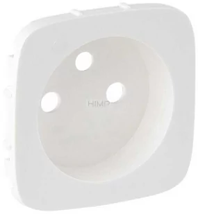 Legrand Plakietka gniazda pojedyńczego z uziemieniem podświetlane VALENA ALLURE Biały 754875 - Klawisze i ramki - miniaturka - grafika 1