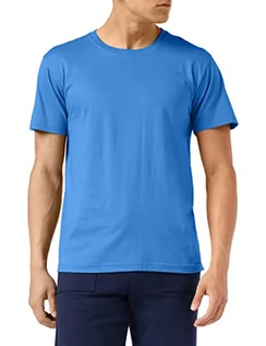 Koszulki męskie - Stedman Apparel T-shirt męski, krój: regular fit, niebieski, XL - grafika 1