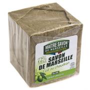 Mydła - Maitre Savon De Marseille Mydło marsylskie oliwkowe 500 g - Maître Savon - miniaturka - grafika 1