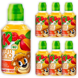Kubuś Immuno Odporność Sok mango pomarańcza acerola 200 ml x 6 sztuk - Soki i napoje niegazowane - miniaturka - grafika 1