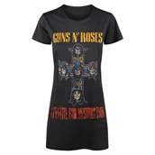 Bluzki damskie - tunika GUNS N' ROSES - APPETITE FOR DESTRUCTION ciemnoszara-L - miniaturka - grafika 1