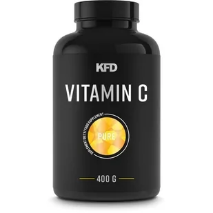 KFD Pure Vitamin C 400g - Witaminy i minerały dla sportowców - miniaturka - grafika 1