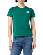 Koszulki męskie - The North Face Chłopcy Redbox S/S Koszulka Evergreen 164 - miniaturka - grafika 1