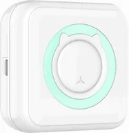 Drukarki - Cocosity All-in-one Wireless Instant Mini Printer biało-błękitna - miniaturka - grafika 1