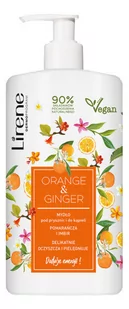 Lirene Orange & Ginger Mydło pod prysznic 500 - Mydła - miniaturka - grafika 1