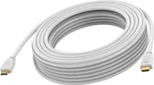 Kable komputerowe i do monitorów - Kabel Vision VISION Professionelles Installations-HDMI-Kabel - LEBENSLANGE GARANTIE - 8K bei 30 Hz - HDMI-Version 2.1 - 48 Gbps - doppelt abgeschirmt - vergoldete Stecker - HDMI M auf HDMI M - Aussendurchmesser 8 mm - AWG 26 - 10 m - weiss - miniaturka - grafika 1