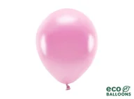 Balony i akcesoria - PartyDeco "Balony Eco 26cm metalizowane, różowy (1 op. / 10 szt.)" ECO26M-081-10 [14642758] - miniaturka - grafika 1