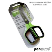 Nożyczki dla dzieci - Nożyczki teflonowe 17,5cm - Penword - miniaturka - grafika 1