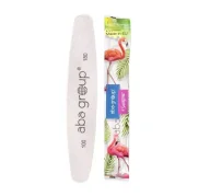 Akcesoria do paznokci - ABA GROUP PILNIK SLIM ELIPSA 100/180 PAKIET FOLIA - miniaturka - grafika 1