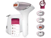Depilatory i golarki damskie - Philips Lumea IPL BRI947/00 SenseIQ Czujnik SmartSkin Biało-fioletowy - miniaturka - grafika 1