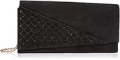 Torebki damskie - Eferri Agata Glamour, 27 x 13 x 5 centymetrów, czarny - czarny (Negro) - 27x13x5 centimeters - miniaturka - grafika 1
