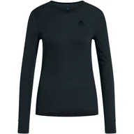 Pozostała odzież narciarska - Bielizna termoaktywna z długim rękawem Odlo BL TOP crew neck l/s ACTIVE WARM roz. M Niebiesko-szara - miniaturka - grafika 1