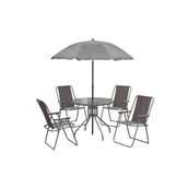 Meble ogrodowe - Zestaw Amigo Grey szary - miniaturka - grafika 1