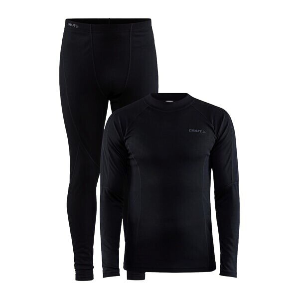 Męski zestaw termiczny Craft Core Warm Baselayer Black XXL
