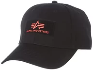 Czapki damskie - Alpha Industries Czapka unisex VLC II, czarny/czerwony, jeden rozmiar - miniaturka - grafika 1