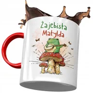 Kubki - Kubek Czerwony Dla Matyldy Żony Przyjaciółki z Nadrukiem ze Zdjęciem + Opakowanie na prezent (wzór 04) - miniaturka - grafika 1