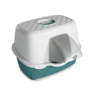 Zolux Kuweta dla kota SMART OUTDOOR zielona 56x54,5x39cm - Kuwety dla kotów - miniaturka - grafika 1