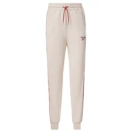 Spodnie sportowe damskie - Damskie Spodnie REEBOK PIPING PACK JOGGER HA5728 – Beżowy - miniaturka - grafika 1
