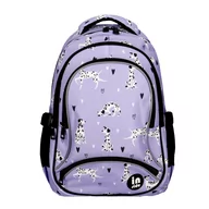 Plecaki szkolne i tornistry - Incood, Plecak, Fioletowy, Dalmatyńczyki - miniaturka - grafika 1