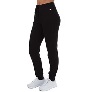 Spodnie damskie - Champion Damskie spodnie treningowe American Classics z logo Pro-Jersey, czarny, S - grafika 1